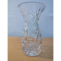 Vase Bleikristall von NecipsVintage