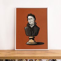 Michael Myers Halloween Skulptur Print/8x10 Original Wand Kunst Poster Illustration Michael Myers Halloween Skulptur Print/8x10 Original Wand Kunst Poster Illustration von NectarineCottage