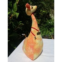 Giraffe Textil Figur von Nectartextiles