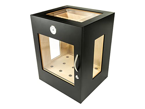 Necuma Humidor-Schrank SEVENSON schwarz matt für 300 Zigarren von Necuma