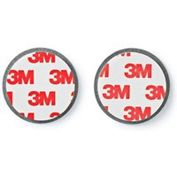 Detektorbefestigung Durchmesser: 39,4 mm Magnetisch Klebeband Silber von Nedis