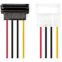 Internes stromkabel molex stecker sata 15 pin buchse vergoldet 015 m rund pvc mehrfarbig umschlag 49560183 49560183 49560183 49560183 49560183 von Nedis