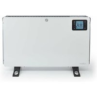 Konvektor Heizlüfter Turbo Elektroheizer Verstellbares Thermostat 3 Wärmeeinstellungen Heizgebläse Fernbedienung Timer L 60,5 cm von Nedis