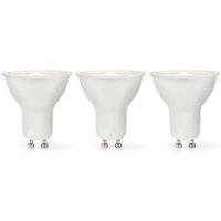 LED-Lampe GU10 Spot 4,5 w 345 lm 2700 k Dimbar Varm Vit Retrostil 3 st. von Nedis