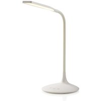 Led tischleuchte dimmbar 250 lm wiederaufladbar touch funktion wei 38 Led tischleuchte dimmbar 250 lm wiederaufladbar touch funktion wei 38 von Nedis