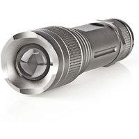 Nedis - LED-Taschenlampe Batteriebetrieben 4,5 v dc 5 w 3x AAA/LR03 Angegebener Lichtstrom: 330 lm Beleuchtungsreichweite: 200 m Abstrahlwinkel: 48°. von Nedis