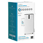 Nedis Mobile Klimaanlage SmartLife Weiß 36 x 36 x 72 cm 12000 BTU 18 m² von Nedis