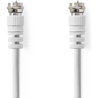 Satelliten - antennenkabel f hane f hane nickelplaterad 75 ohm dubbelskarmad 100 m rund pvc vit etikett Satelliten - antennenkabel f hane f hane nickelplaterad 75 ohm dubbelskarmad 100 m rund pvc vit etikett von Nedis