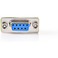 Nedis - Serieller adapter adapter d sub 9 pin female d sub 9 pin female vernickelt metall gehause von Nedis