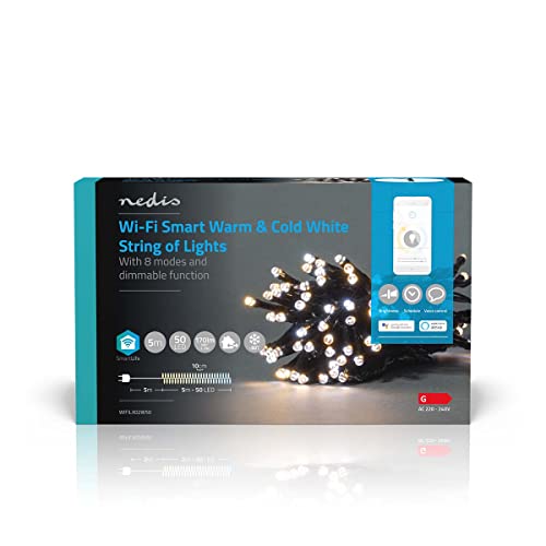 Nedis SmartLife Dekorative LED Wi-Fi Android™ / IOS, 5 m von NEDIS