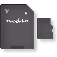 Nedis - Speicherkarte microsdxc 128 gb schreibgeschwindigkeit 90 mbs lesegeschwindigkeit 45 mbs uhs i inklusive sd adapter 40322415 40322415 40322415 von Nedis