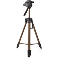 Nedis - Stativ Maximale Tragfähigkeit: 4,0 kg Mindestarbeitshöhe: 64,0 cm Maximale Arbeitshöhe: 161,0 cm 2 Segmente Schwenken und Neigen Reisetasche von Nedis