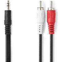 Nedis - Stereo audiokabel 35 mm hane 2x rca hane nickelplaterad 300 m rund svart etikett 86385554 86385554 86385554 86385554 86385554 Nedis - Stereo audiokabel 35 mm hane 2x rca hane nickelplaterad 300 m rund svart etikett 86385554 86385554 86385554 86385554 86385554 von Nedis