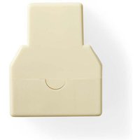 Nedis - Telecom wall box steckertyp rj11 rj11 buchse 2x rj11 46 buchse splitter abs elfenbein 38750289 38750289 38750289 38750289 38750289 von Nedis