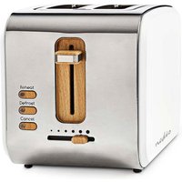 Nedis - Toaster soft touch serie 2 scheiben braunungsgrad 6 auftaufunktion wei 38756625 38756625 38756625 38756625 38756625 von Nedis