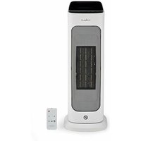 Nedis - Turmheizlüfter Keramik Fernbedienung Schnellheizer Schwenkfunktion digitales Thermostat, Kabel 150 cm, BxHxT 17,5x50x13,5 HTFA20WT Nedis - Turmheizlüfter Keramik Fernbedienung Schnellheizer Schwenkfunktion digitales Thermostat, Kabel 150 cm, BxHxT 17,5x50x13,5 HTFA20WT von Nedis