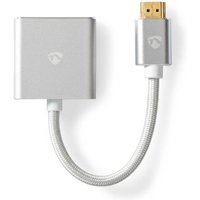 Nedis - Vga adapter hdmi stecker vga buchse 15p vergoldet gerade aluminium silber karton mit abgedecktem fenster 68872870 68872870 Nedis - Vga adapter hdmi stecker vga buchse 15p vergoldet gerade aluminium silber karton mit abgedecktem fenster 68872870 68872870 von Nedis