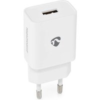 Nedis - Wandladegerät 12 w Schnellladefunktion 1x 2,4 a a Anzahl der Ausgänge: 1 usb-a Ohne Kabel Einzelspannungsausgang von Nedis