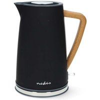 Nedis - Wasserkocher 17 l soft touch schwarz um 360 grad drehbar verdecktes heizelement strix controller boil dry protection Nedis - Wasserkocher 17 l soft touch schwarz um 360 grad drehbar verdecktes heizelement strix controller boil dry protection von Nedis