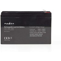 Nedis - Wiederaufladbare blei saure batterie blei saure wiederaufladbar 12 v 7200 mah 44962223 von Nedis
