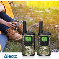 Outdoor walkie talkie set 7 km reichweite integrierte taschenlampe von Nedis