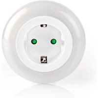 Plug-In LED-Nachtlicht Tag-/Nachtsensor 3680 w 10 lm Blau / Grün / Weiß von Nedis