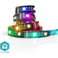 Nedis - Smartlife led remsa bluetooth rgb varm vit smd 200 m ip20 2700 k 380 lm android ios 4915538 von Nedis