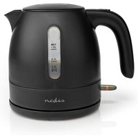 Wasserkocher 10 l kunststoff schwarz drehbar um 360 grad verstecktes heizelement strix steuerung boil dry funktion Wasserkocher 10 l kunststoff schwarz drehbar um 360 grad verstecktes heizelement strix steuerung boil dry funktion von Nedis