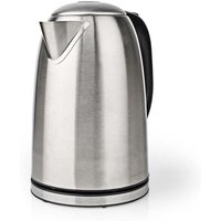 Wasserkocher 17 l edelstahl silber schwarz drehbar um 360 grad verstecktes heizelement strix control boil dry function 5 Wasserkocher 17 l edelstahl silber schwarz drehbar um 360 grad verstecktes heizelement strix control boil dry function 5 von Nedis