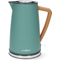 Wasserkocher 17 l soft touch grun um 360 grad drehbar verdecktes heizelement strix controller boil dry protection Wasserkocher 17 l soft touch grun um 360 grad drehbar verdecktes heizelement strix controller boil dry protection von Nedis