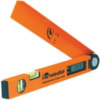 Nedo digitales Winkelmessgerät Winkeltronic Easy, Länge 400 mm von Nedo