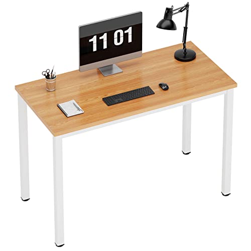 Need Computertisch Schreibtisch 100x60 cm PC Tisch Bürotisch Arbeitstisch Esstisch für Home Office, Teak&Weiß AC3BW-100 Need Computertisch Schreibtisch 100x60 cm PC Tisch Bürotisch Arbeitstisch Esstisch für Home Office, Teak&Weiß AC3BW-100 von Need