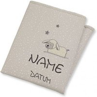 Sterntaler Babydecke Schaf Stanley Mit Name Und Datum100x75 cmbabydecke Personalisiertgeschenk Zur Geburtgeschenk Taufeneedlecat von NeedleCatAtelier