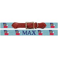 Gehäkeltes Hundehalsband in Gemustertem Zustand Gehäkeltes Hundehalsband in Gemustertem Zustand von NeedlePainters