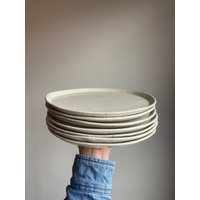 Auf Bestellung 24 cm Großer Abendteller von NeedsPottery