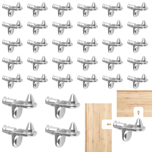 40 Stück Regalbodenträger, Einlegeboden Halter L Förmiges, Bodenträger 5mm Regalbrett Halterung für Einlegeböden Küchenschrank Bücherregal Kleiderschrank Schrank Möbelschrank 40 Stück Regalbodenträger, Einlegeboden Halter L Förmiges, Bodenträger 5mm Regalbrett Halterung für Einlegeböden Küchenschrank Bücherregal Kleiderschrank Schrank Möbelschrank von Neerow