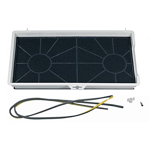 BSH Balay Constructa Neff 461422 00461422 ORIGINAL Aktivkohlefilter Kohlefilter mit weißem Rahmen 435x250mm Dunstabzugshaube auch CZ5155X0 DHZ7305 LZ73050 Z5155X0 von Neff