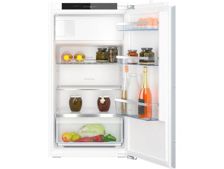 NEFF Einbaukühlschrank KI2322FE0 , E (A-G), silber (eh19), Rechtsanschlag, wechselbar, Kühlschränke, Fresh Safe: Schublade für flexible Lagerung von Obst & Gemüse von Neff