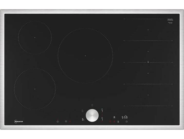 NEFF Flex-Induktions-Kochfeld T68STV4L0 , schwarz, B:80,2cm H:5,5cm T:52,3cm, Kochfelder, mit intuitiver Twist Pad Bedienung von Neff