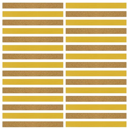 Neikafan 30 Stück Korkenstreifen Selbstklebend zum Anpassen Der Hutgröße 200 * 20 * 2mm Weiches Hutband Innen Hut Verkleinerung Korkeinlagen für Hut Größe Reduzier Perfekte Passform von Neikafan