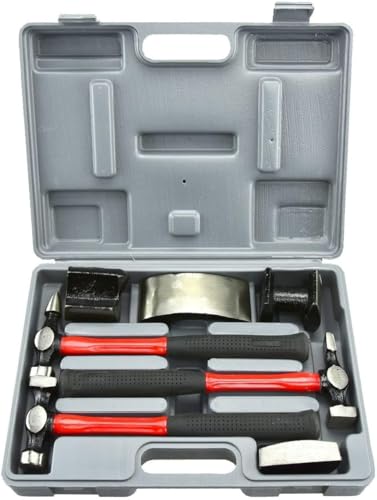 Neiko 20709A Heavy Duty Auto Body Hammer and Dolly Kit, 7 Piece von Neiko