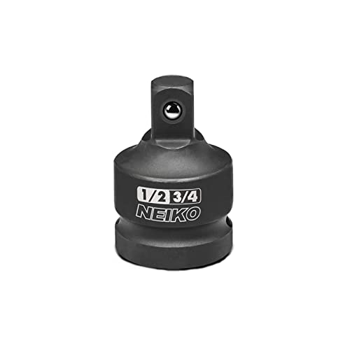 NEIKO 30237A 3/4 Zoll Buchse auf 1/2 Zoll Stecker-Schlagadapter | Stecknuss-Adapter-Reduzierstück | zur Verwendung mit Schlagpistolen/Schraubenschlüsseln, Bremsstangen oder Ratschen von Neiko