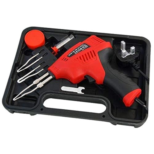 Electric Solding Iron Gun Set 200W / 240V Temperature Control LED Light 3 Tips Electric Solding Iron Gun Set 200W / 240V Temperature Control LED Light 3 Tips von Neilsen