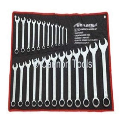 Spanner Set 25er (Kombination - Satin Finish) 6-32mm von Neilsen