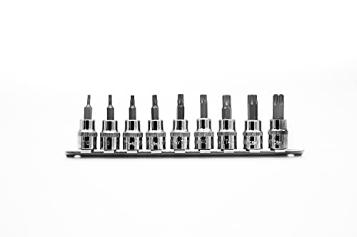 Sterne-Bit Socket Set 3/8. Antriebs 9pc (Männlich - On Rail) 1 St. / S von Neilsen