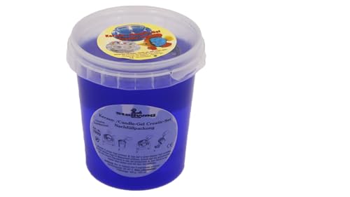 Kerzengel | Kerzen gießen | Candle-Gel Kreativ-Set | 400g | BLAU | wiederverschließbare Dose | DIY Gel-Kerzen von Nein
