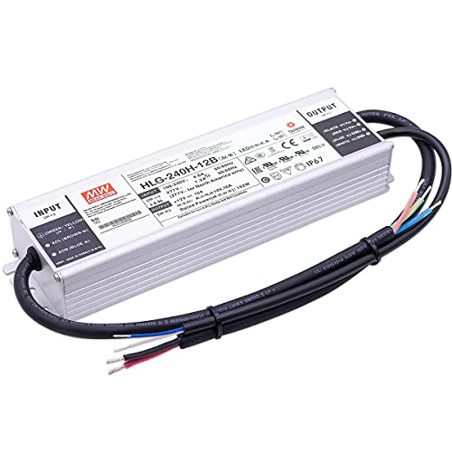 Schaltnetzteil HLG-240H-12B 12V 192W IP67 dimmbar von Nein