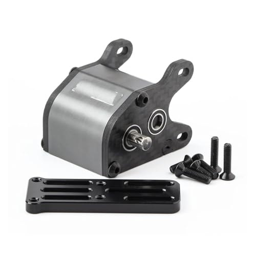5-Gang-Getriebebaugruppe Getriebe 48P für Overdrive Dig Tiny für 1/10 RC Crawler LCG Cheater Rig(Silber) von Neixlyi