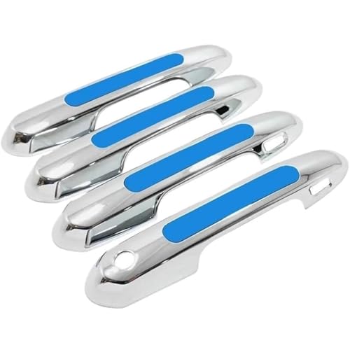 Neixlyi Auto-Außentürgriff links, Auto-Türgriff, Türschüssel-Schutzabdeckung, Verkleidung für Rav4 XA50 2019–2024(Styles1 Silver 4pcs) von Neixlyi