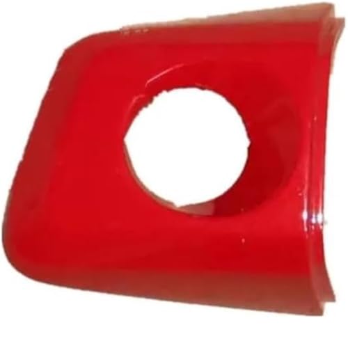 Neixlyi Auto-Außentürgriff links für OEM-Fronttürgriffkappe, Schlüsselabdeckung A3 8V für Q2 8V0 837 879(Left Volcand Red) von Neixlyi